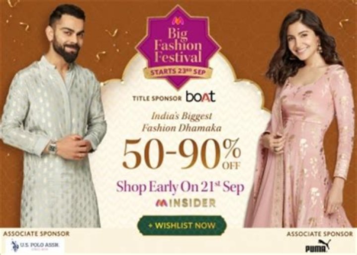 
Festive specials you shouldn’t miss during Myntra’s Big Fashion Festival 
